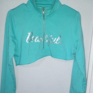 NY & C Long Sleeve Crop Top